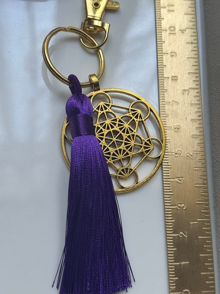 Porte clés cube de métatron, breloque métatron, porte clé archange métatron, pendentif porte bonheur, pendentif esoterique, cadeau chance.