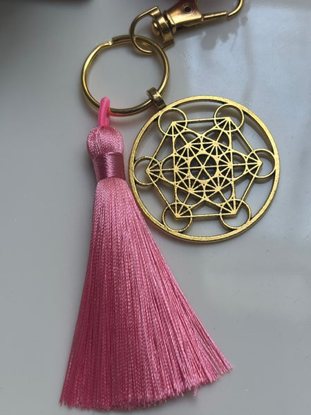 Porte clés cube de métatron, breloque métatron, porte clé archange métatron, pendentif porte bonheur, pendentif esoterique, cadeau chance.