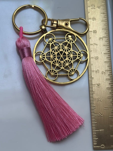 Porte clés cube de métatron, breloque métatron, porte clé archange métatron, pendentif porte bonheur, pendentif esoterique, cadeau chance.